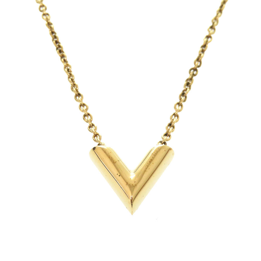 LOUIS VUITTON Necklace M61083 metal gold Necklace Essential V