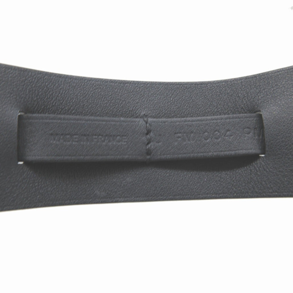 HERMES bracelet Vaux Swift Navy Etrivire Babour unisex(Unisex)