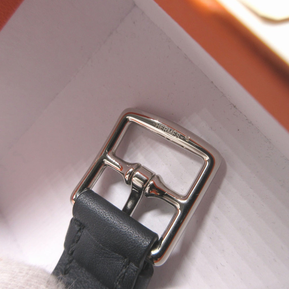 HERMES bracelet Vaux Swift Navy Etrivire Babour unisex(Unisex)