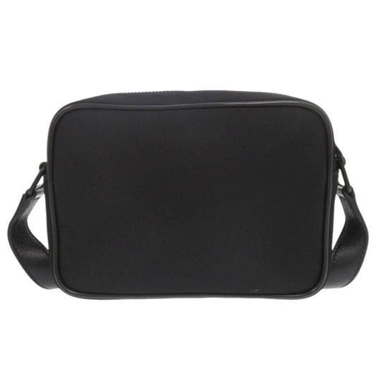SAINT LAURENT PARIS Shoulder Bag Nylon, Lambskin black camera bag camping