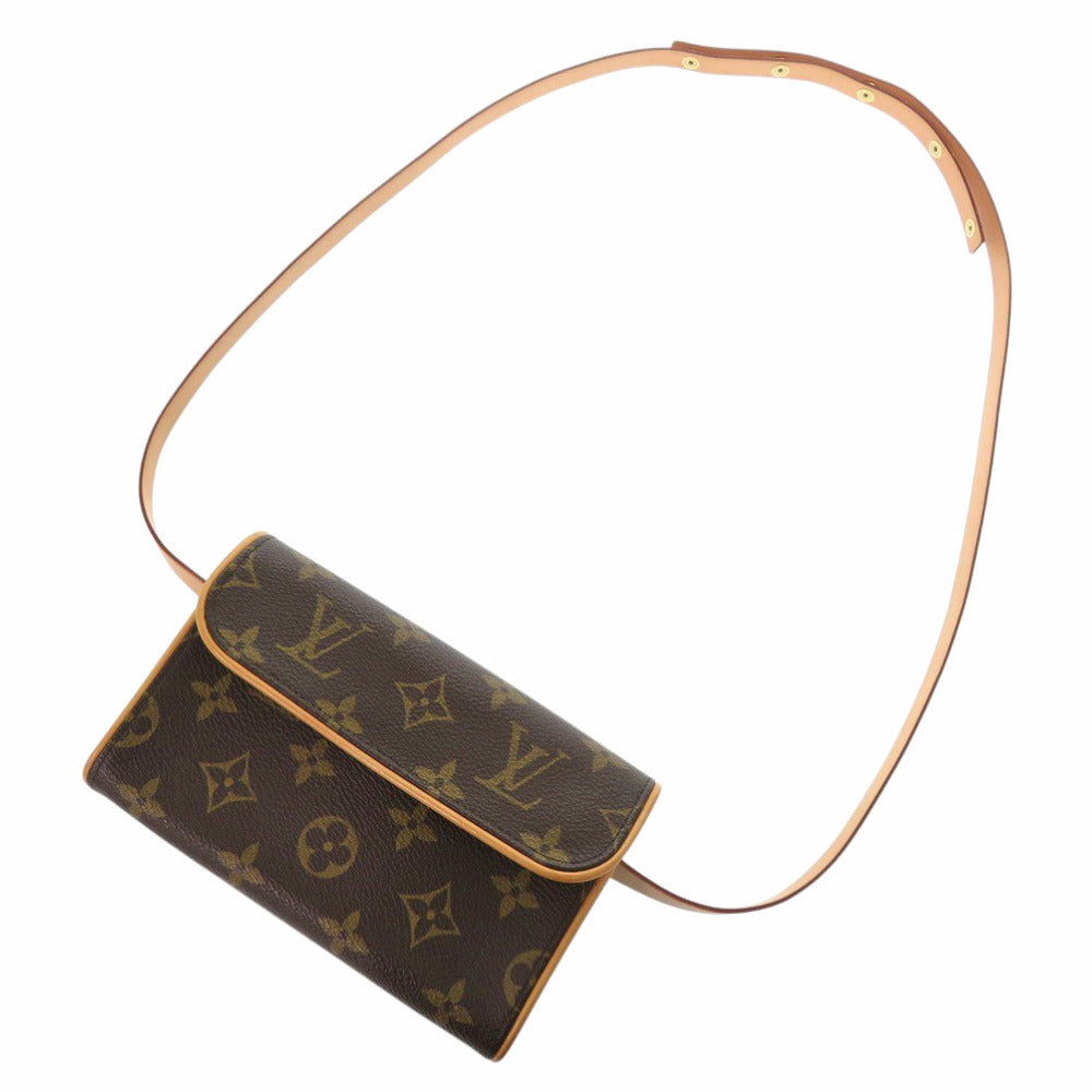 LOUIS VUITTON Waist bag M51855 Monogram canvas Brown Monogram Pochette Florentine Women