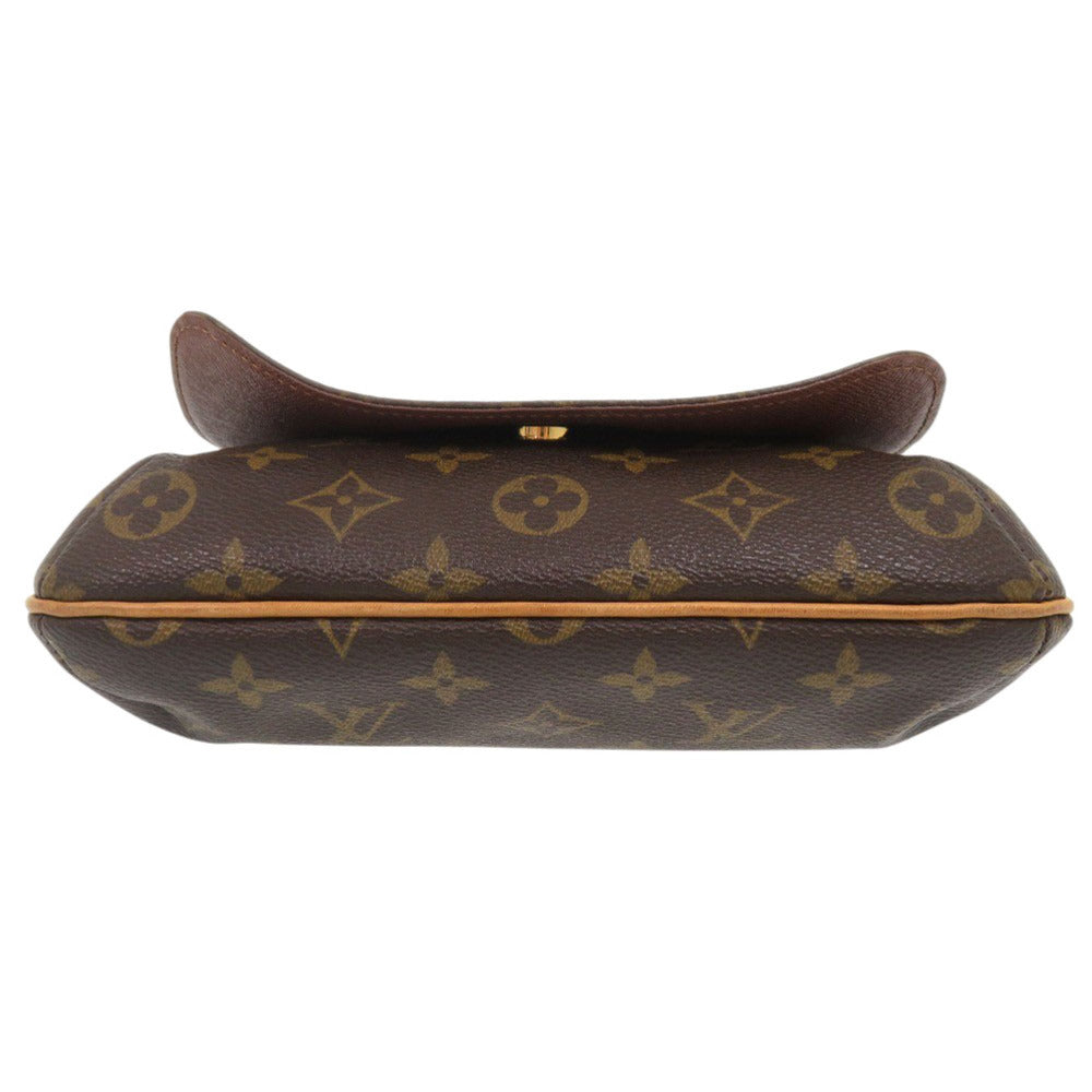 LOUIS VUITTON Shoulder Bag M51258 Monogram canvas Brown Monogram Musette Salsa short strap Women