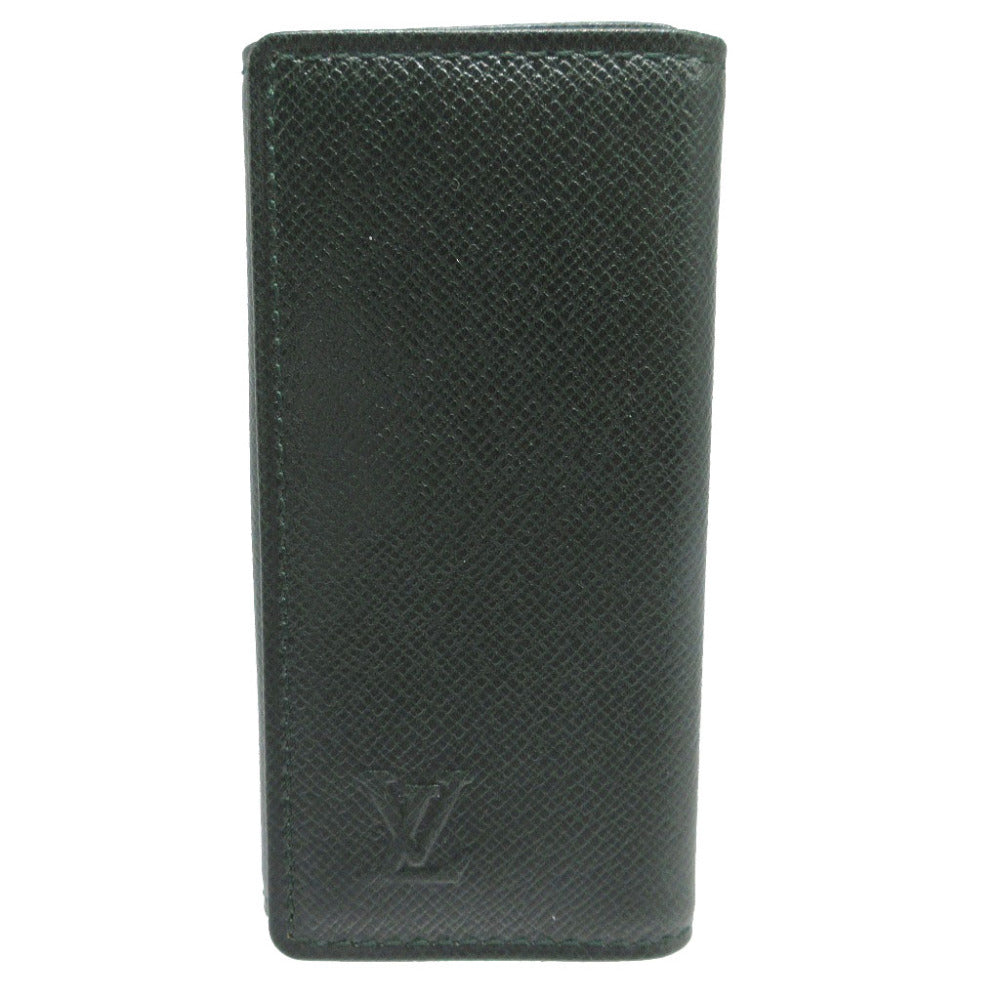 LOUIS VUITTON Key case Key holder  Taiga green 4 hooks Taiga Multicles unisex(Unisex)