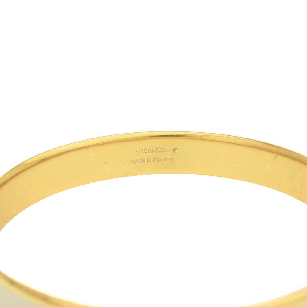 HERMES Bangle Epsom white Olympe Women T3