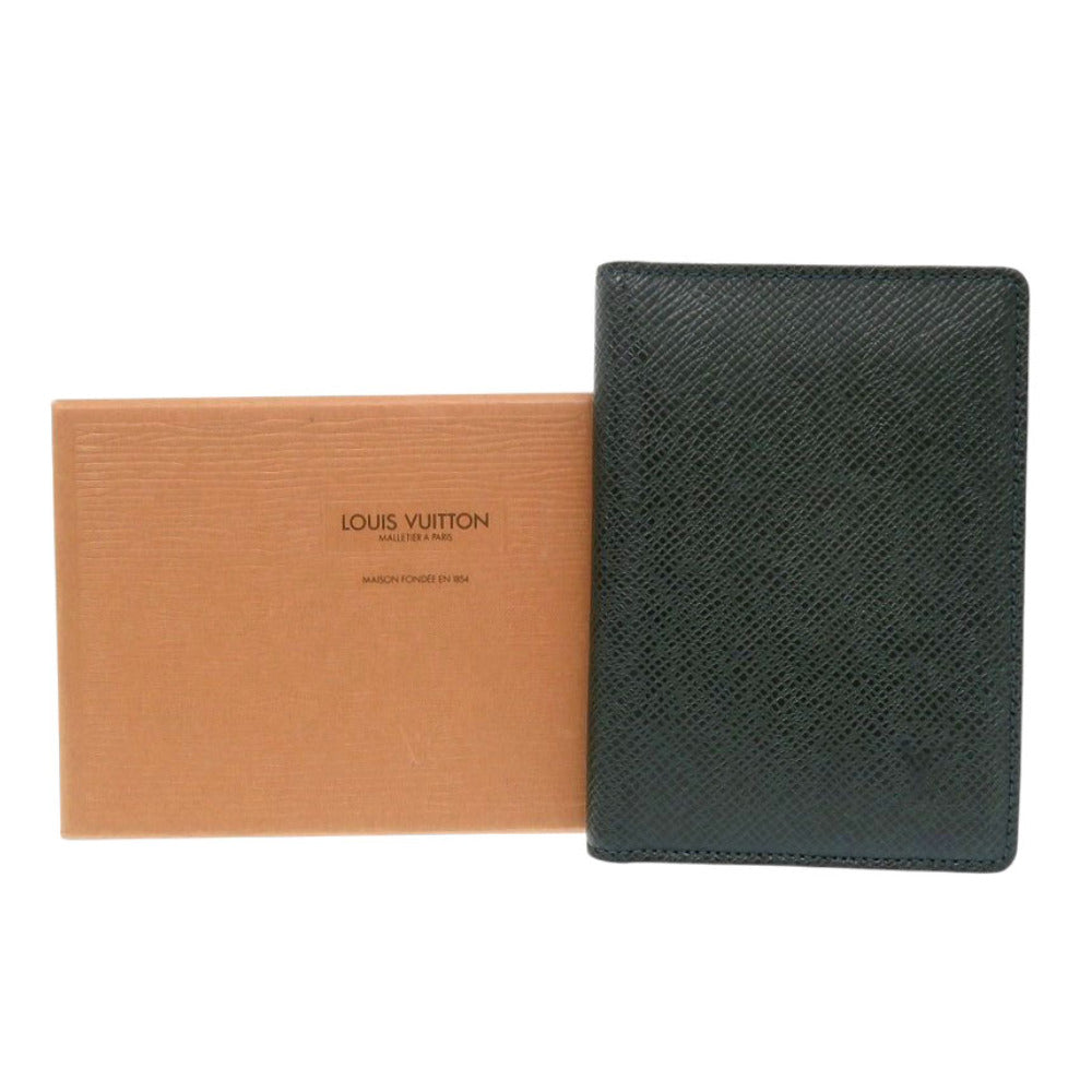 LOUIS VUITTON Card Case M30494  Taiga Epithea Porto 2 cult Vertical mens(Unisex)