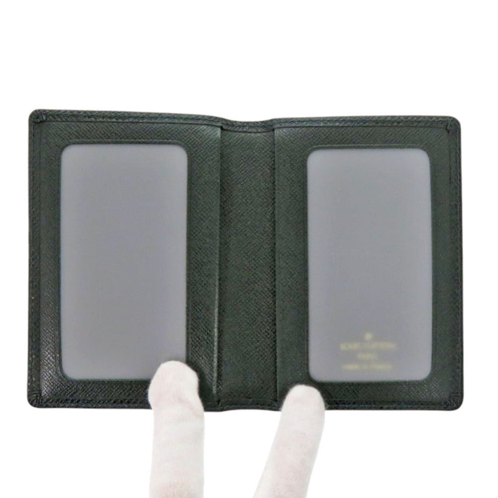 LOUIS VUITTON Card Case M30494  Taiga Epithea Porto 2 cult Vertical mens(Unisex)