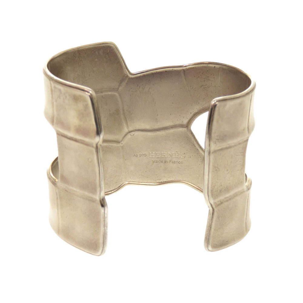 HERMES Bangle Ag925 Silver Memoire Bangle Women