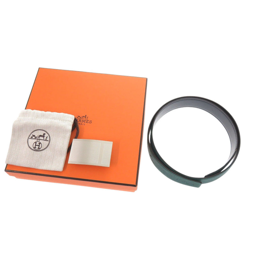 HERMES belt Boxcalf, Togo green Women 75