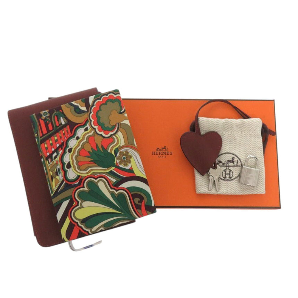 HERMES Notebook Vaux Swift Rouge ash Carne Secret Women