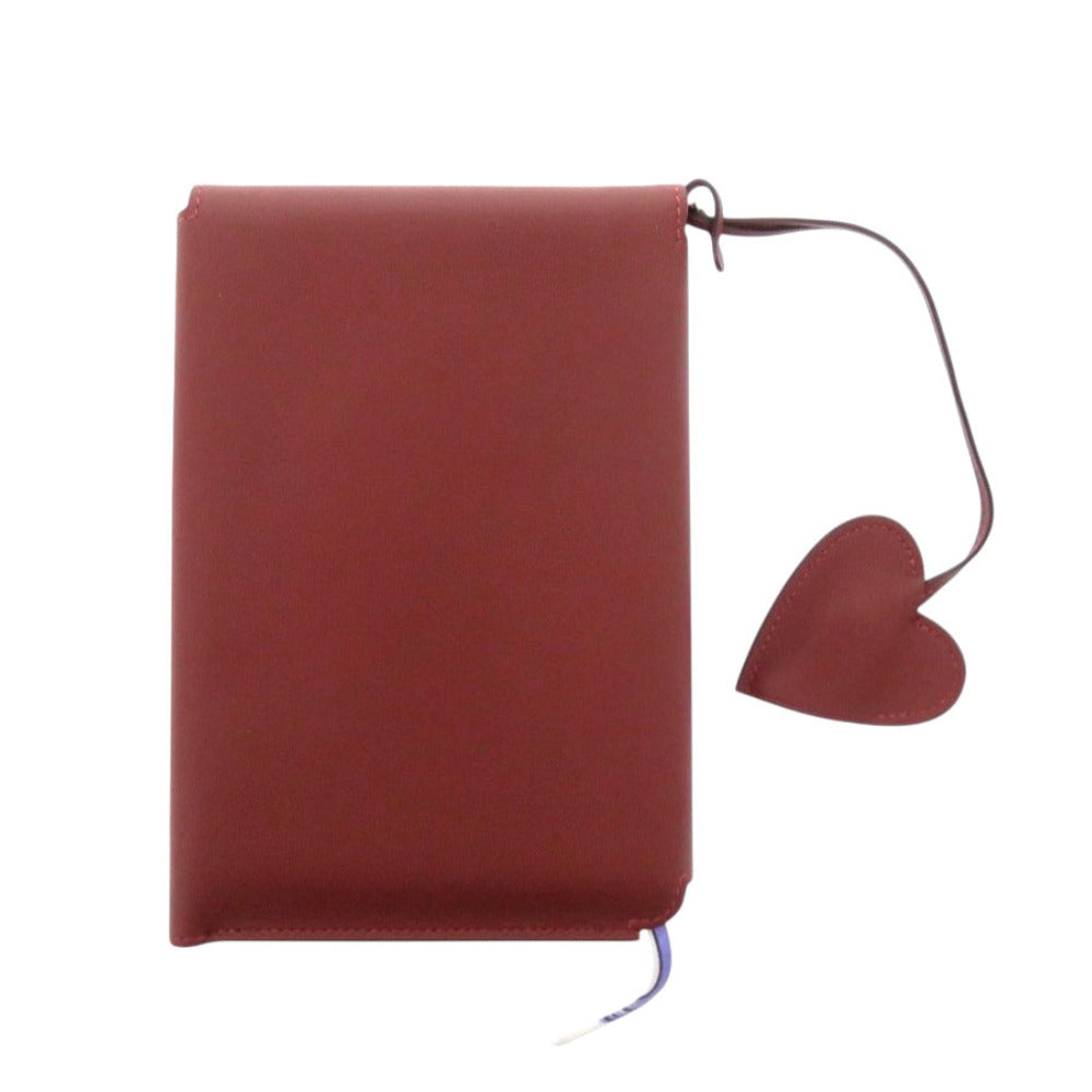 HERMES Notebook Vaux Swift Rouge ash Carne Secret Women