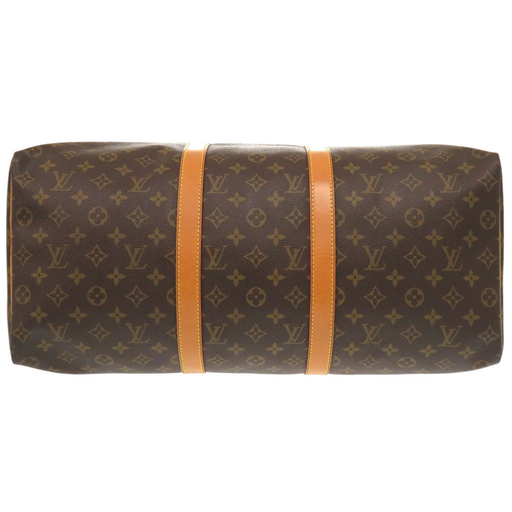 LOUIS VUITTON Boston Duffel bag M41426 Monogram canvas Brown Monogram Keepall 50 mens