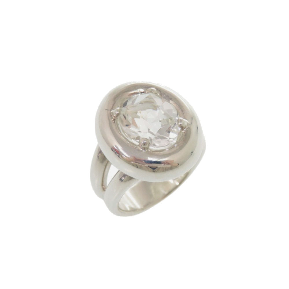 HERMES Ring Silver925 Silver Vintage Gaucho Women