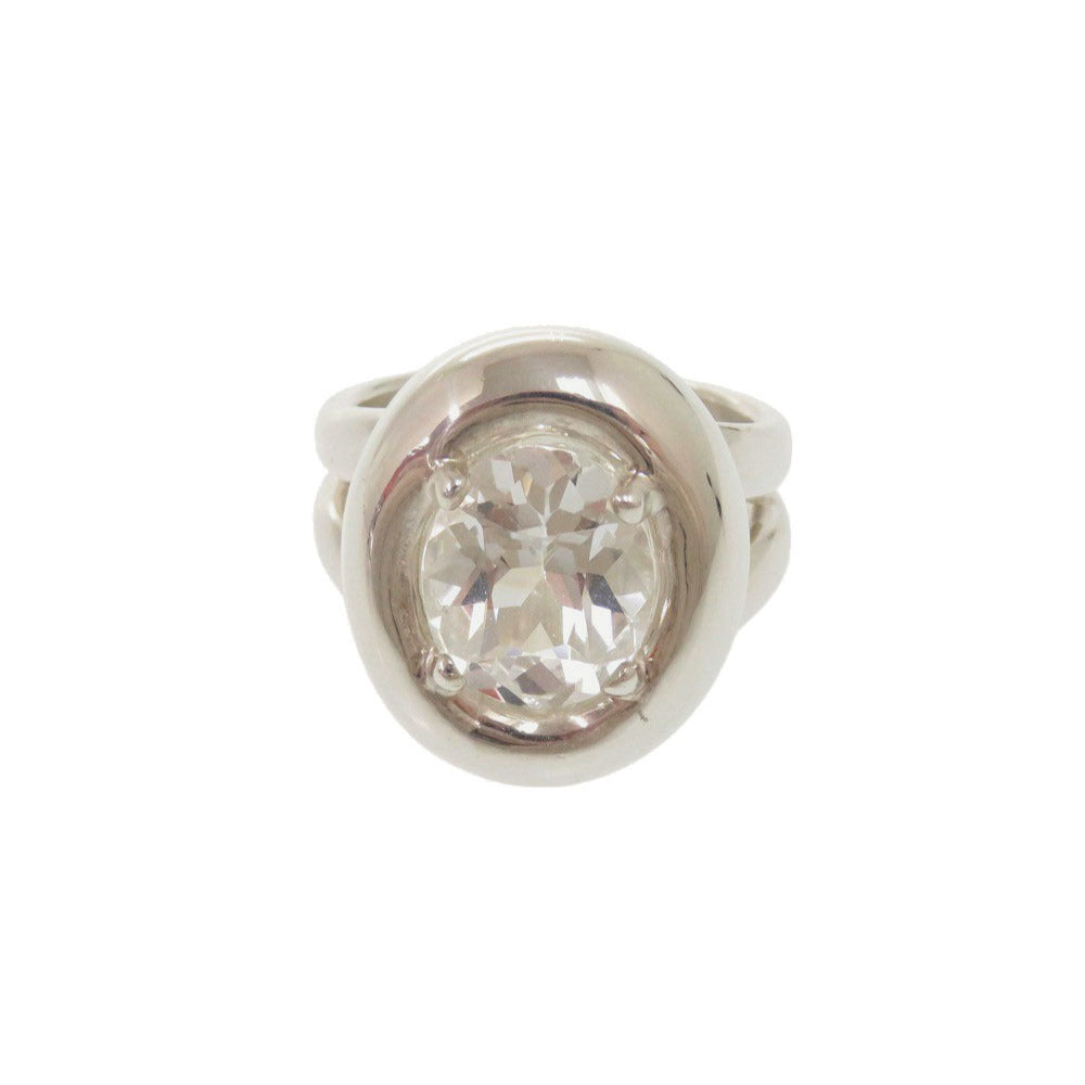 HERMES Ring Silver925 Silver Vintage Gaucho Women
