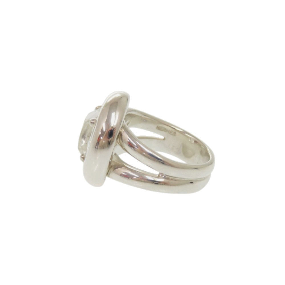 HERMES Ring Silver925 Silver Vintage Gaucho Women