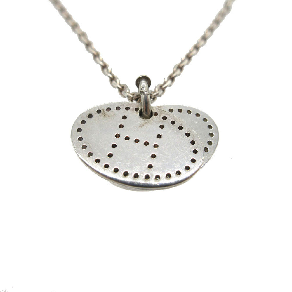 HERMES Necklace Silver925 Silver Eclipse Evelyn Oval Women