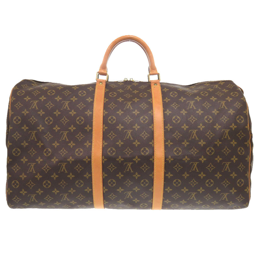 LOUIS VUITTON Boston Duffel bag M41422 Monogram canvas Brown Monogram Keepall 60