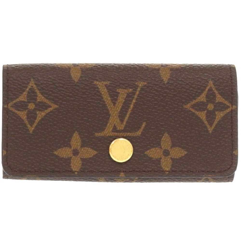 LOUIS VUITTON Key case Key holder M69517 Monogram canvas Brown Monogram Multicles4