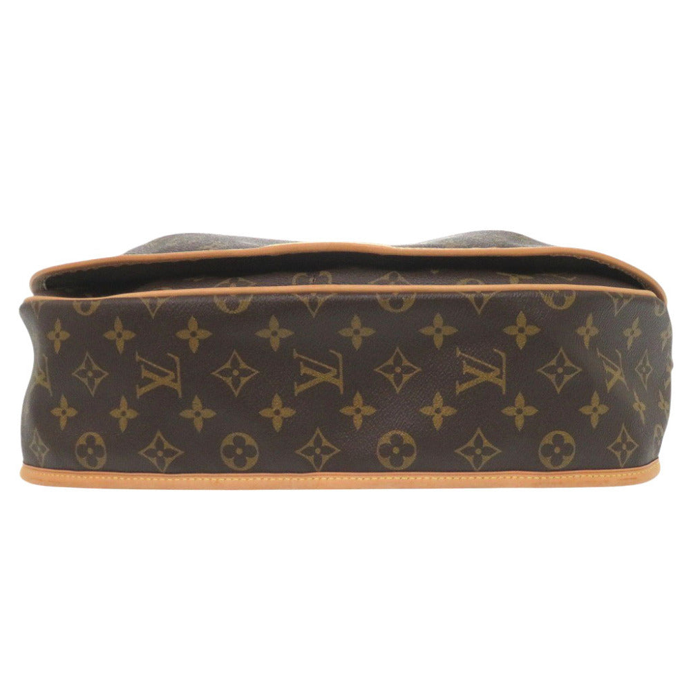 LOUIS VUITTON Shoulder Bag M40473 Monogram canvas Brown Monogram Menil Montan MM Women
