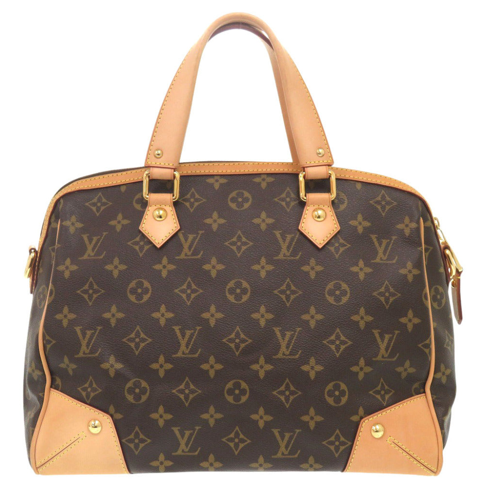 LOUIS VUITTON Handbag M40325 Monogram canvas Brown Monogram Retiro PM Women