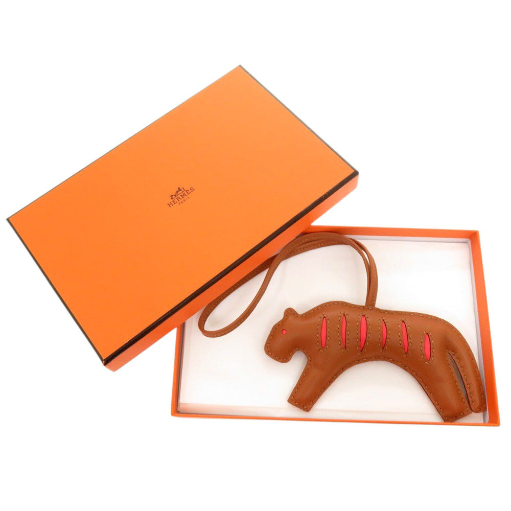 HERMES key ring Anyo Miro gold Lulu charm Women