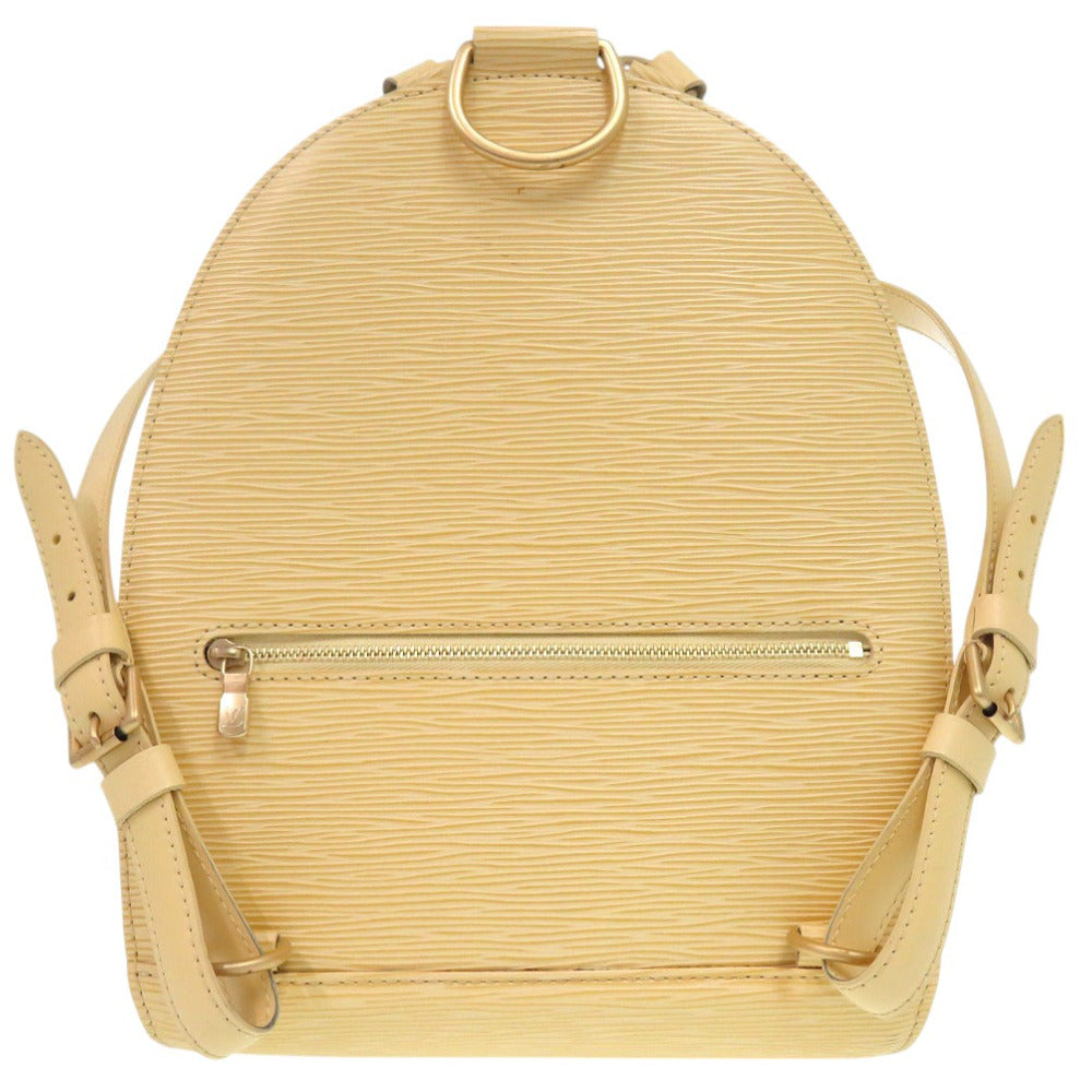 LOUIS VUITTON Backpack M5223A Epi Leather Vanilla Epi mavillon
