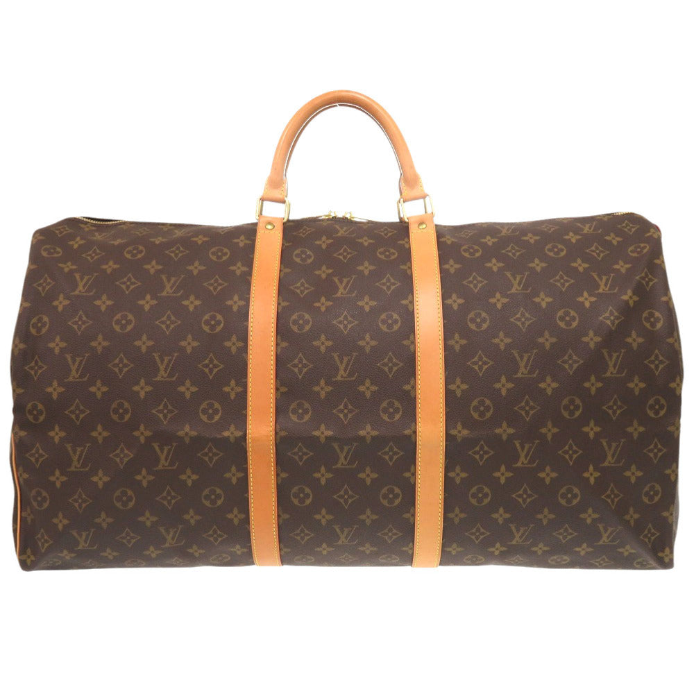 LOUIS VUITTON Boston Duffel bag M41422 Monogram canvas Brown Monogram Keepall 60 mens