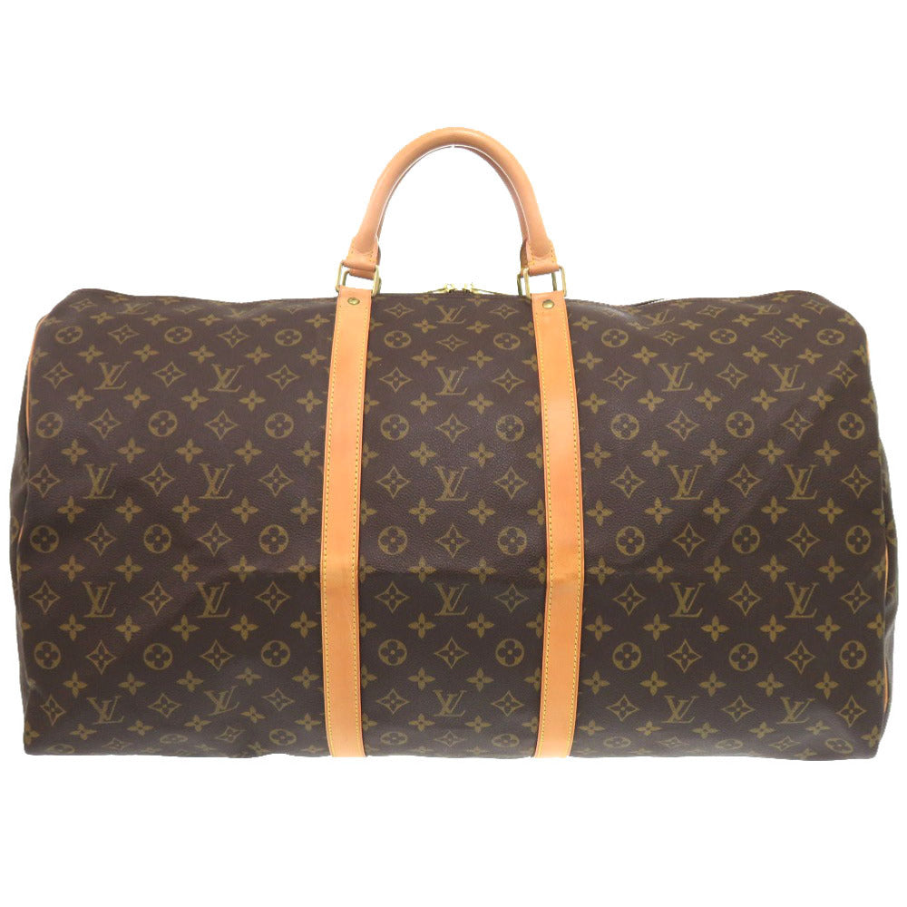LOUIS VUITTON Boston Duffel bag M41422 Monogram canvas Brown Monogram Keepall 60