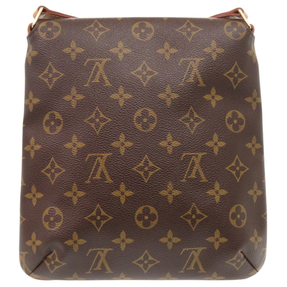 LOUIS VUITTON Shoulder Bag M51258 Monogram canvas Brown Monogram Musette Salsa short strap