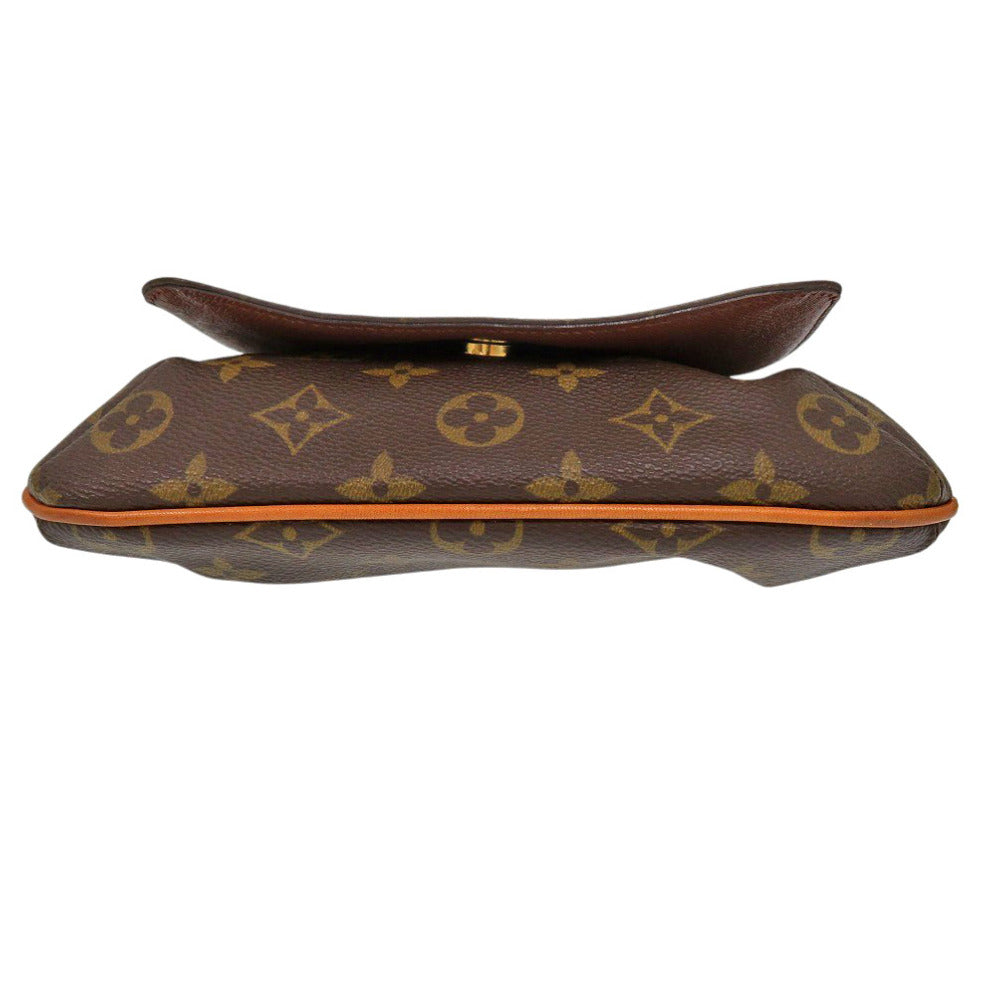 LOUIS VUITTON Shoulder Bag M51258 Monogram canvas Brown Monogram Musette Salsa short strap Women