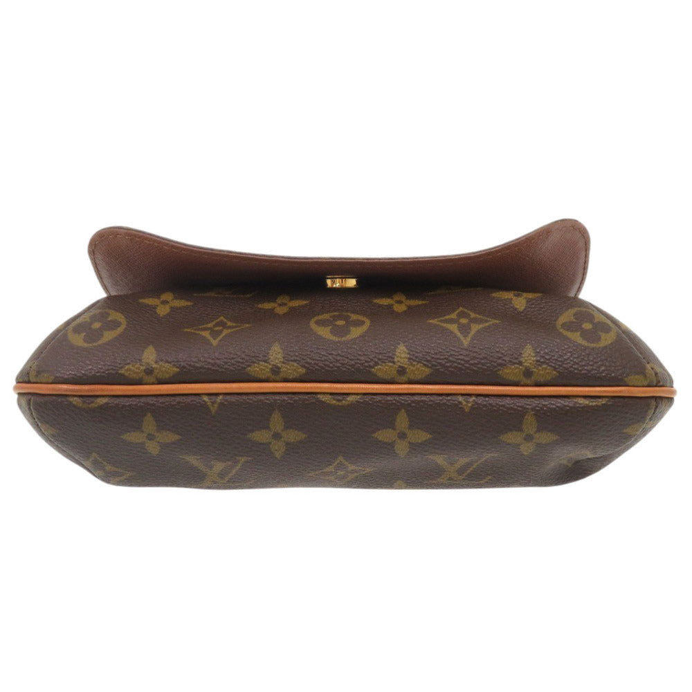 LOUIS VUITTON Shoulder Bag M51258 Monogram canvas Brown Monogram Musette Salsa short strap Women