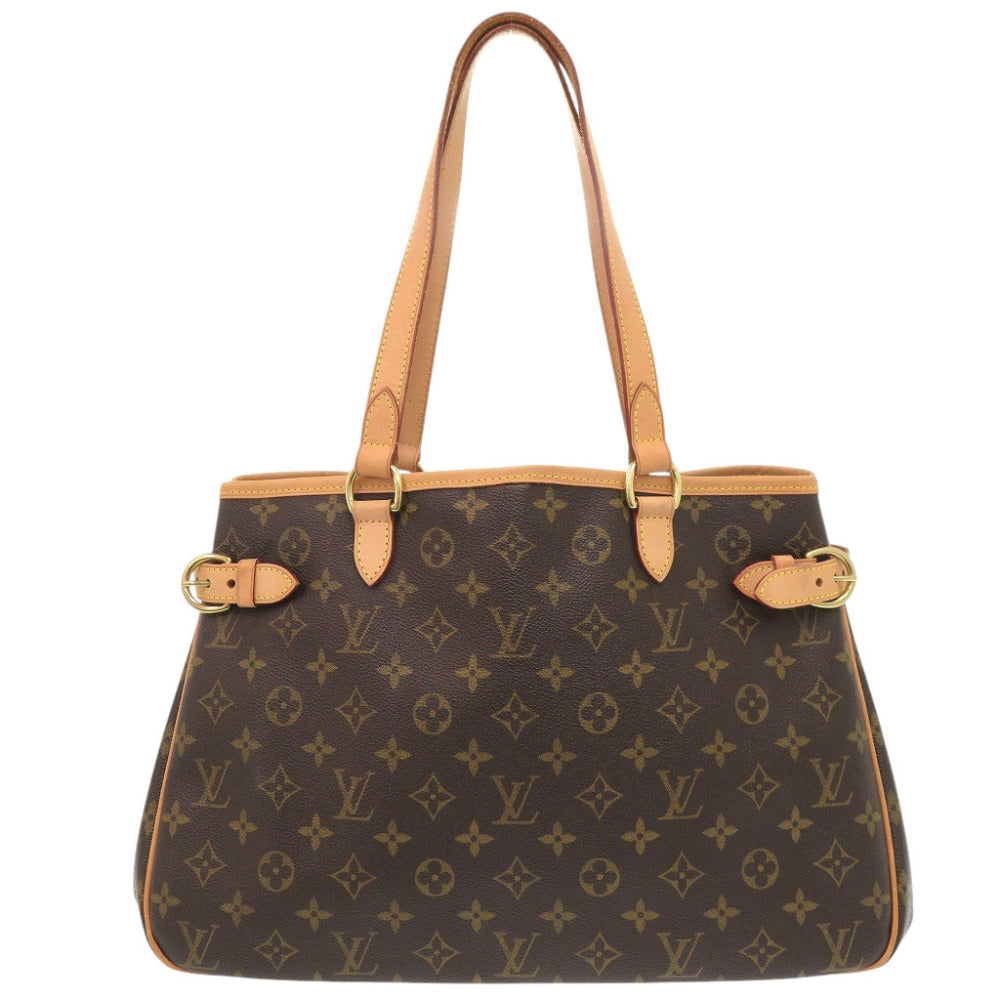 LOUIS VUITTON Handbag M51154 Monogram canvas Brown Monogram Batignolles Horizontal Women
