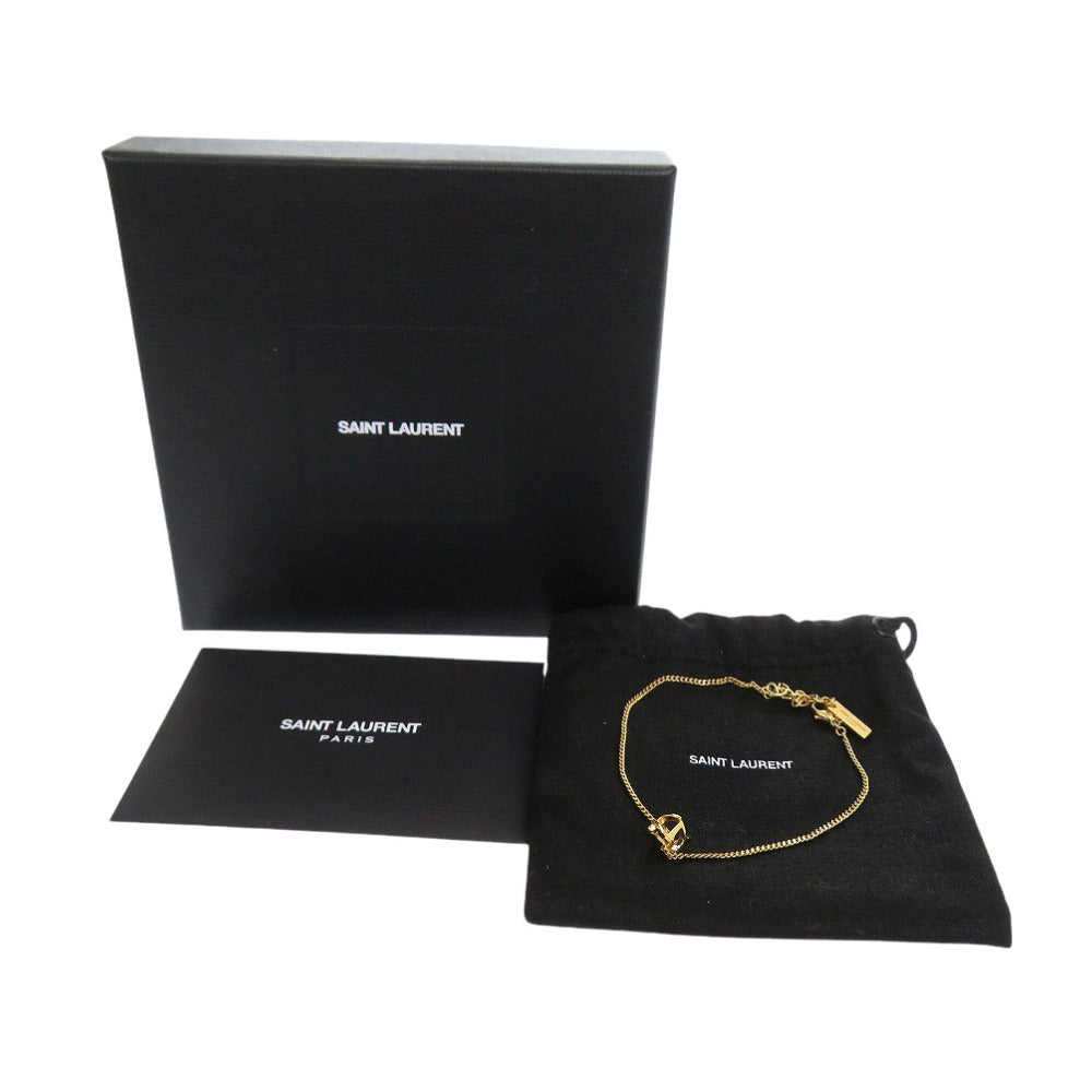 YVES SAINT LAURENT bracelet Gold Plated gold Opium Monogram Twist Cassandra Bracelet Women
