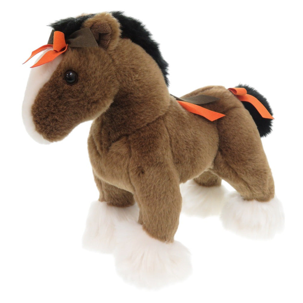 HERMES Plush Doll Acrylic, Polyester Brown Elmy PPM Women