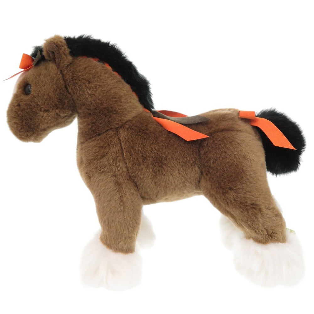 HERMES Plush Doll Acrylic, Polyester Brown Elmy PPM Women