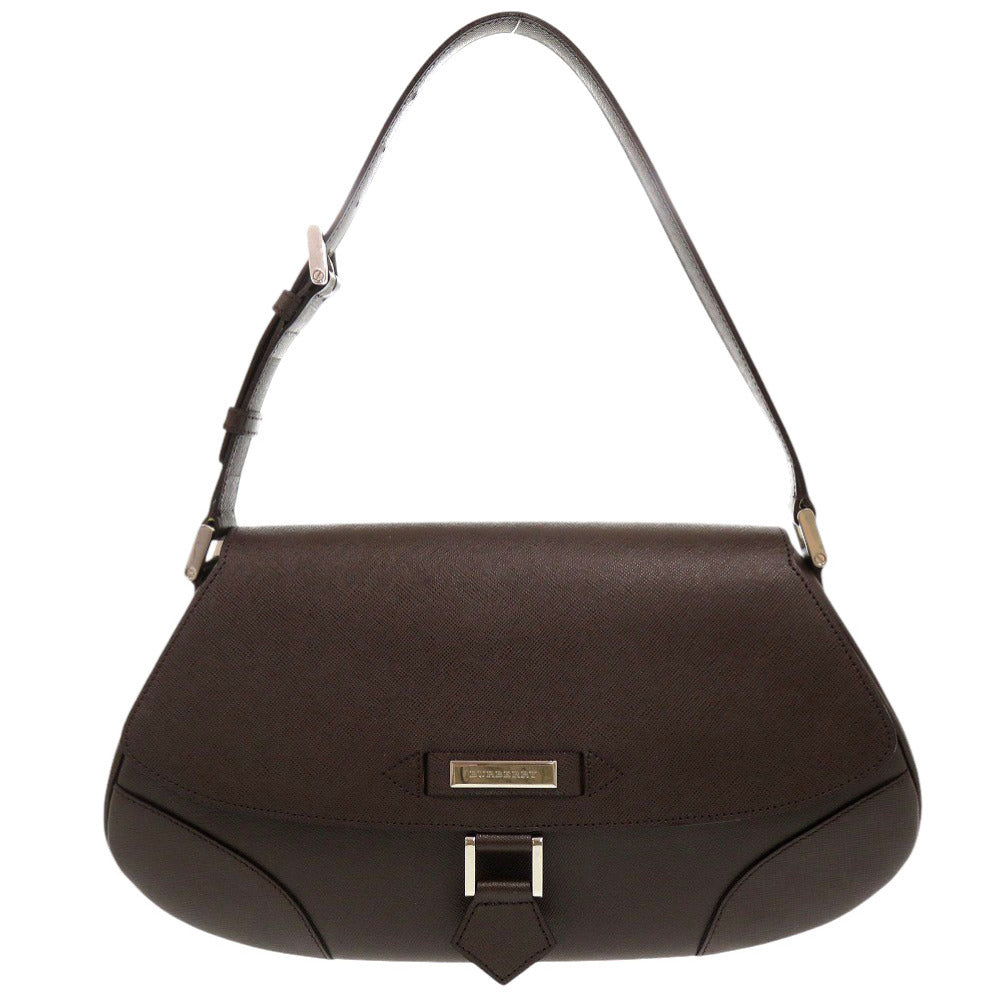 BURBERRY Handbag 20230824 leather Brown Vintage logo Women