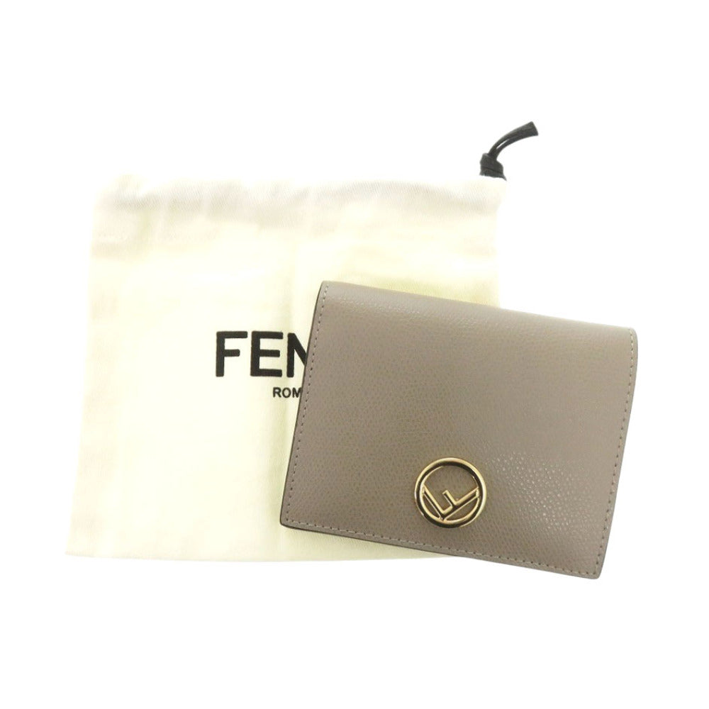 FENDI Bifold Wallet 8M0387 leather beige Ehuise Fendi Women