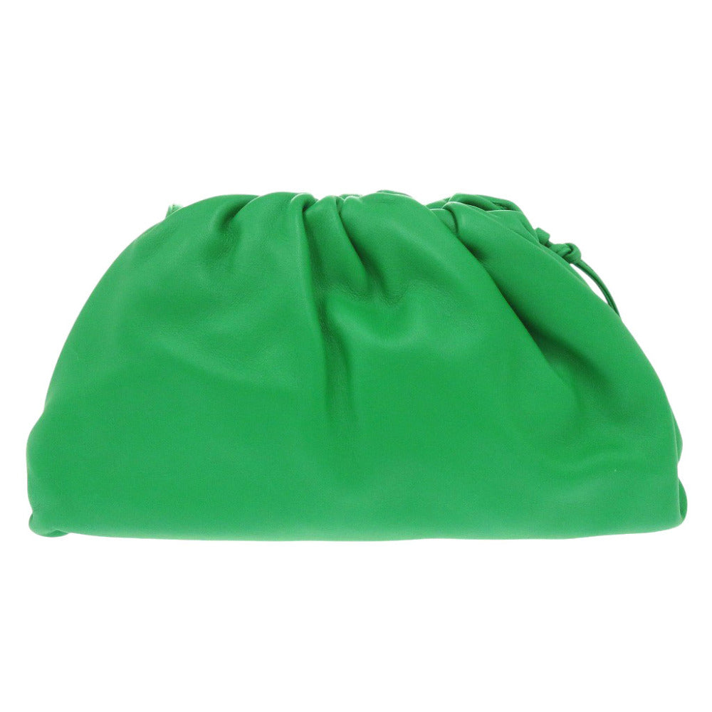 BOTTEGAVENETA Shoulder Bag 585852 leather green Mini The Pouch Purse Women