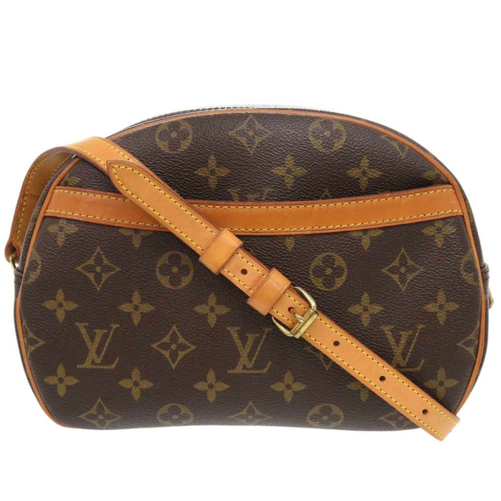 LOUIS VUITTON Shoulder Bag M51221 Monogram canvas Brown Monogram Blois Women