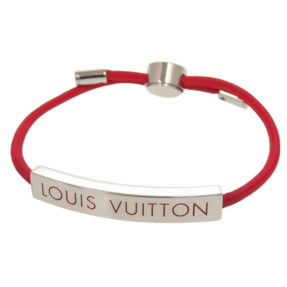LOUIS VUITTON bracelet M67418 metal Silver plate Brasserie LV Space Women(Unisex)