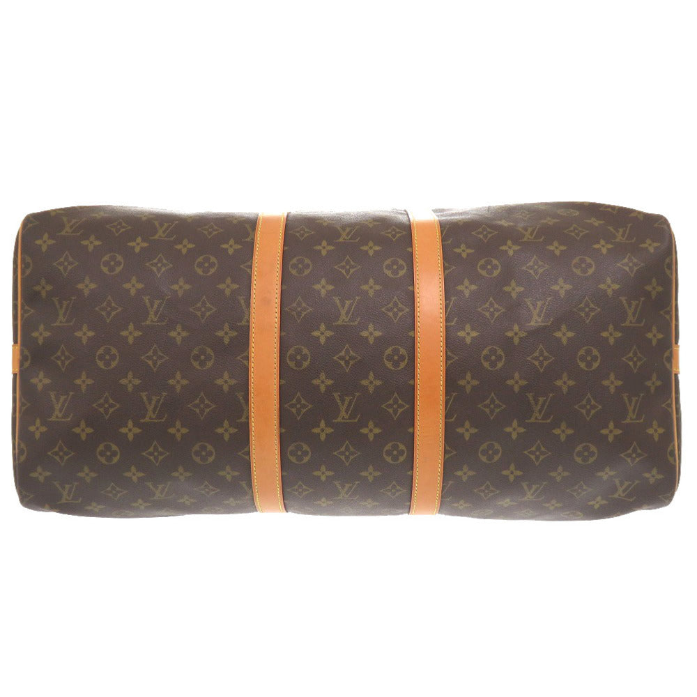LOUIS VUITTON Boston Duffel bag M41414 Monogram canvas Brown Monogram Keepall bandouliere55 mens