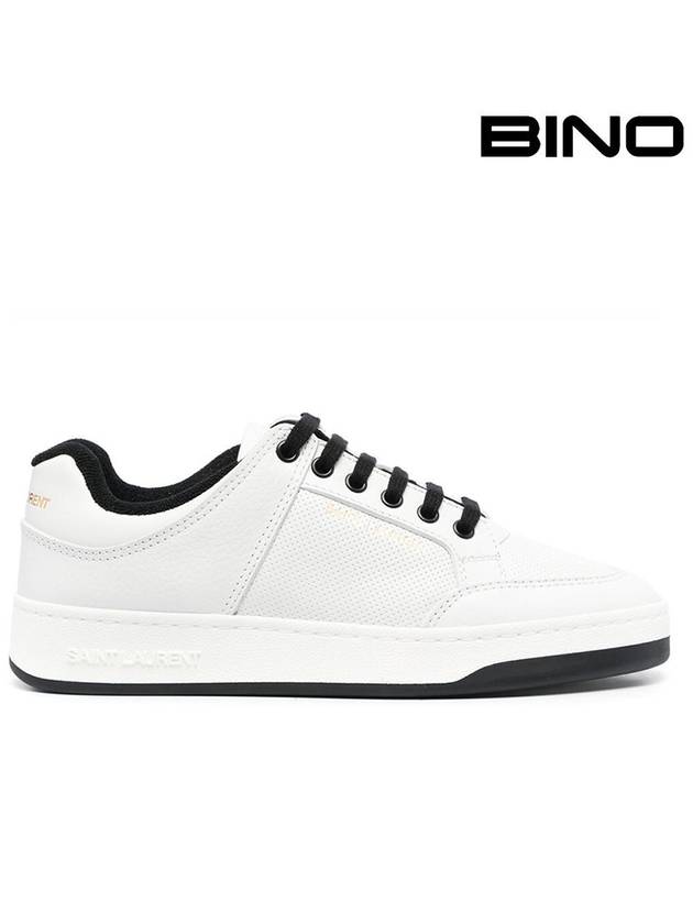 Luxury Saint Laurent Trending 2025 SL 61 Low Top Sneakers White