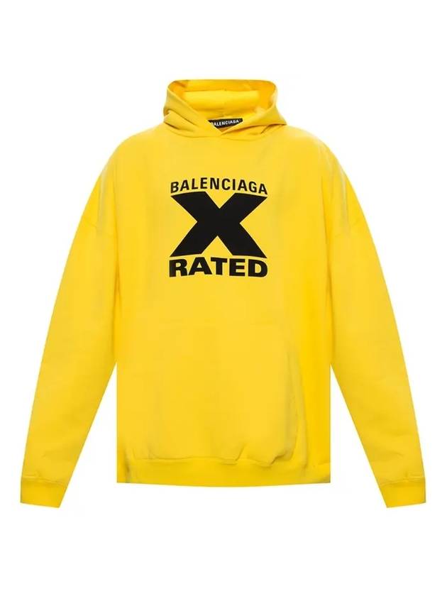 Luxury Balenciaga Trending 2025 Logo Print Hoodie Yellow