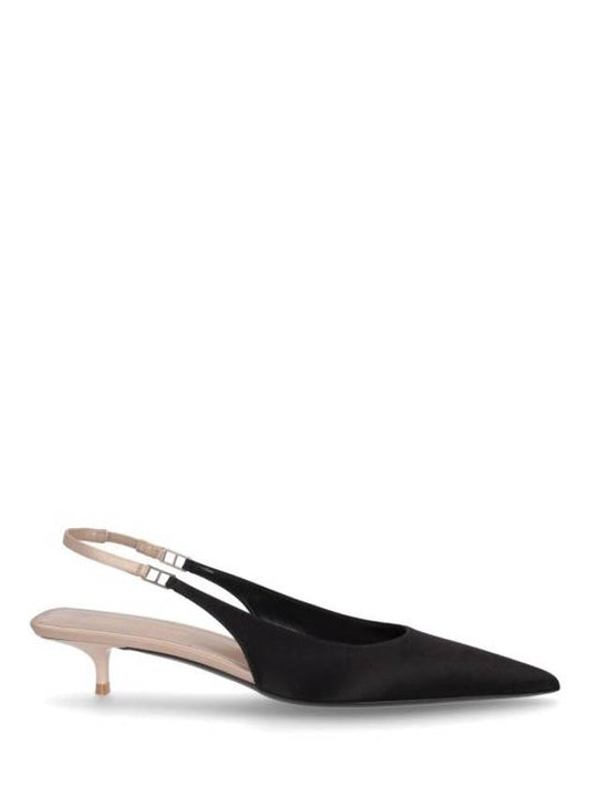 Luxury Saint Laurent Trending 2025 Women's Cherish Sling Back Pumps Heels Black