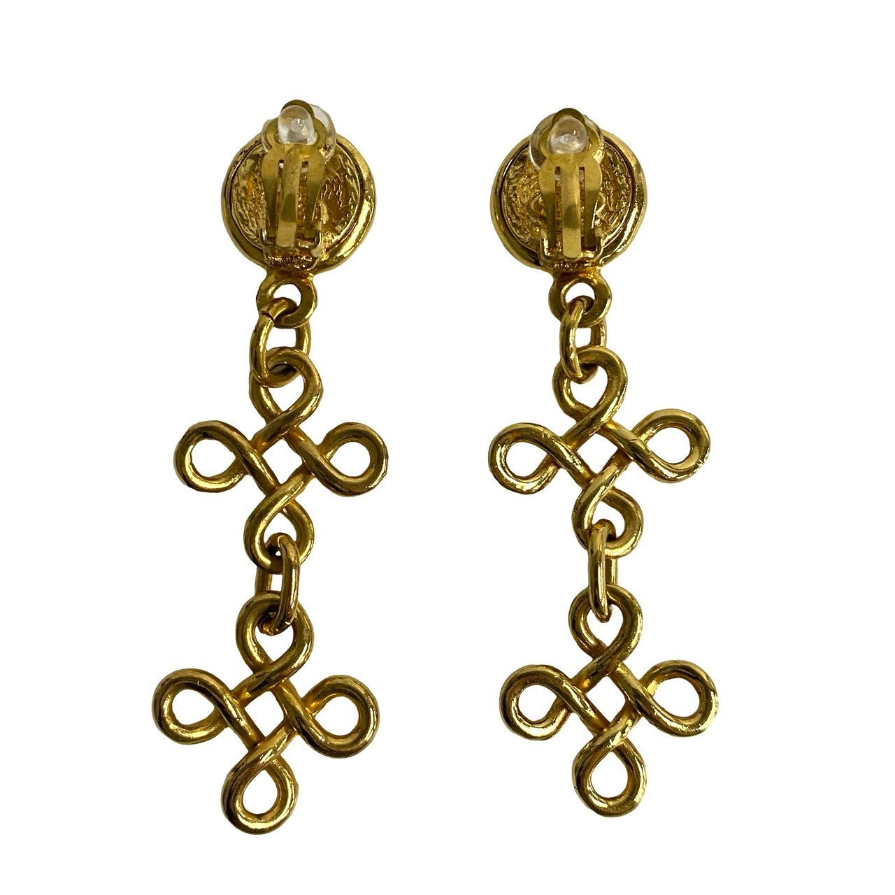 CHANEL Earring Gold Plated gold Women