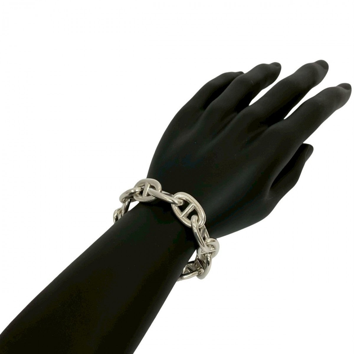 HERMES bracelet Silver925 Silver Chene Dunkle TGM 13 frames