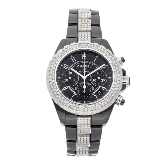CHANEL J12 Chronograph Diamond Unisex Watch