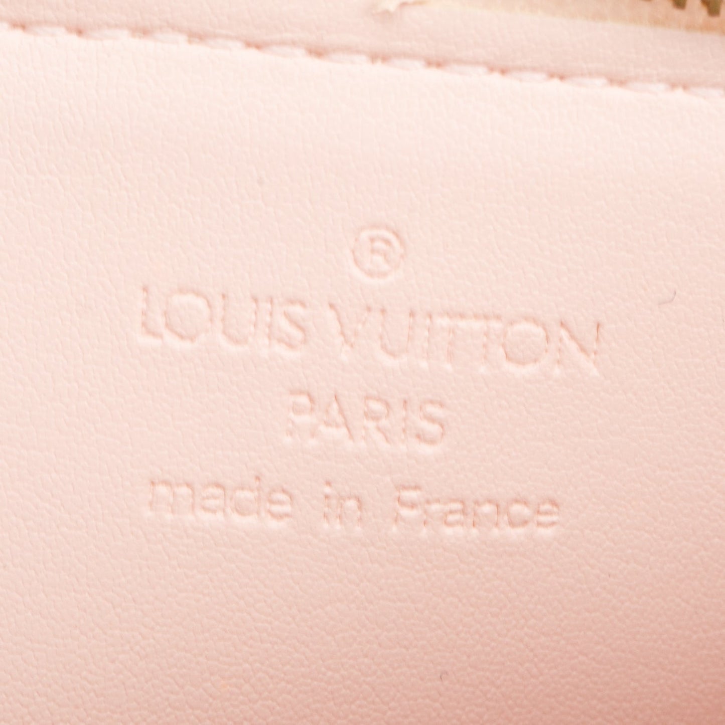 Louis Vuitton Yellow Vernis Lexington Pochette