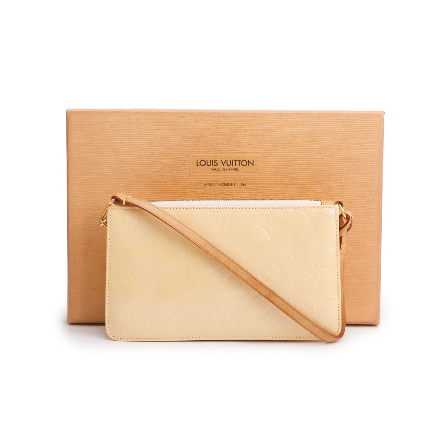 Louis Vuitton Yellow Vernis Lexington Pochette