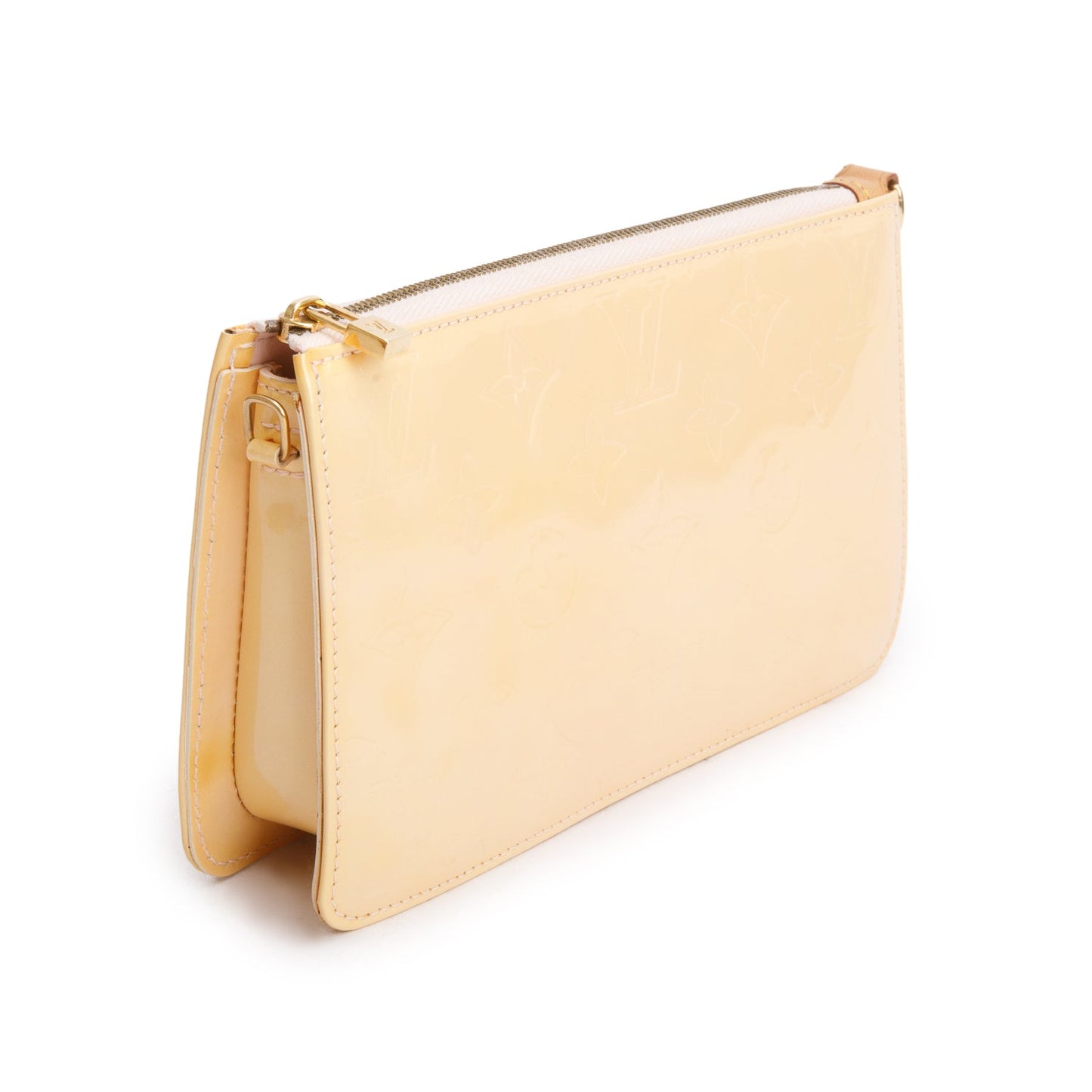 Louis Vuitton Yellow Vernis Lexington Pochette