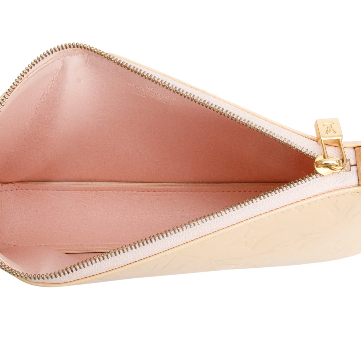 Louis Vuitton Yellow Vernis Lexington Pochette